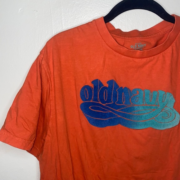 Tops - 🪿Vintage Orange Old Navy tee!